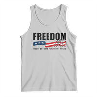 Freedom This Is The Turning Point Tank Top True Patriot Liberty Defender American Flag - Wonder Print Shop