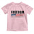 Freedom This Is The Turning Point Toddler T Shirt True Patriot Liberty Defender American Flag - Wonder Print Shop
