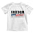 Freedom This Is The Turning Point Toddler T Shirt True Patriot Liberty Defender American Flag - Wonder Print Shop