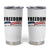 Freedom This Is The Turning Point Tumbler Cup True Patriot Liberty Defender American Flag - Wonder Print Shop