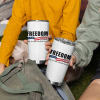 Freedom This Is The Turning Point Tumbler Cup True Patriot Liberty Defender American Flag - Wonder Print Shop