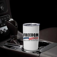 Freedom This Is The Turning Point Tumbler Cup True Patriot Liberty Defender American Flag - Wonder Print Shop