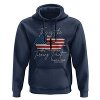 This is The Turning Point Memorial Hoodie Tribute to A True Patriot Christian Faith American Flag - Wonder Print Shop