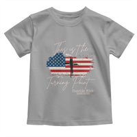 This is The Turning Point Memorial Toddler T Shirt Tribute to A True Patriot Christian Faith American Flag - Wonder Print Shop