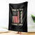 We the People Turning Point Throw Blanket Vintage American Flag and Freedom Patriotic Eagle - Wonder Print Shop