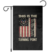 We the People Turning Point Garden Flag Vintage American Flag and Freedom Patriotic Eagle - Wonder Print Shop