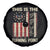 We the People Turning Point Spare Tire Cover Vintage American Flag and Freedom Patriotic Eagle - Wonder Print Shop