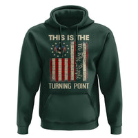 We the People Turning Point Hoodie Vintage American Flag and Freedom Patriotic Eagle - Wonder Print Shop