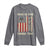 We the People Turning Point Long Sleeve Shirt Vintage American Flag and Freedom Patriotic Eagle - Wonder Print Shop