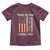 We the People Turning Point Toddler T Shirt Vintage American Flag and Freedom Patriotic Eagle - Wonder Print Shop