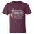 Faith Fueled Turning Point T Shirt Christian Patriot Cross and American Flag - Wonder Print Shop