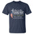 Faith Fueled Turning Point T Shirt Christian Patriot Cross and American Flag - Wonder Print Shop