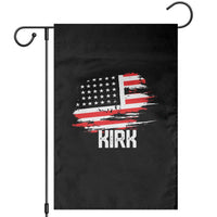 American Flag Kirk Garden Flag Distressed Patriotic Team Charlie Tribute - Wonder Print Shop