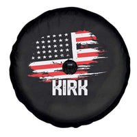 American Flag Kirk Spare Tire Cover Distressed Patriotic Team Charlie Tribute - Wonder Print Shop