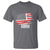 American Flag Kirk T Shirt Distressed Patriotic Team Charlie Tribute - Wonder Print Shop