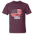 American Flag Kirk T Shirt Distressed Patriotic Team Charlie Tribute - Wonder Print Shop
