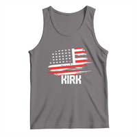 American Flag Kirk Tank Top Distressed Patriotic Team Charlie Tribute - Wonder Print Shop