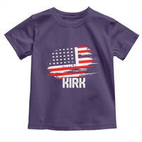 American Flag Kirk Toddler T Shirt Distressed Patriotic Team Charlie Tribute - Wonder Print Shop