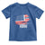 American Flag Kirk Toddler T Shirt Distressed Patriotic Team Charlie Tribute - Wonder Print Shop