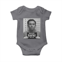 Tyler Robinson Mugshot Baby Onesie Justice For Charlie Kirk - Wonder Print Shop