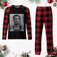 Tyler Robinson Mugshot Plaid Pajama Set Justice For Charlie Kirk - Wonder Print Shop