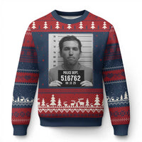 Tyler Robinson Mugshot Ugly Christmas Sweater Justice For Charlie Kirk - Wonder Print Shop