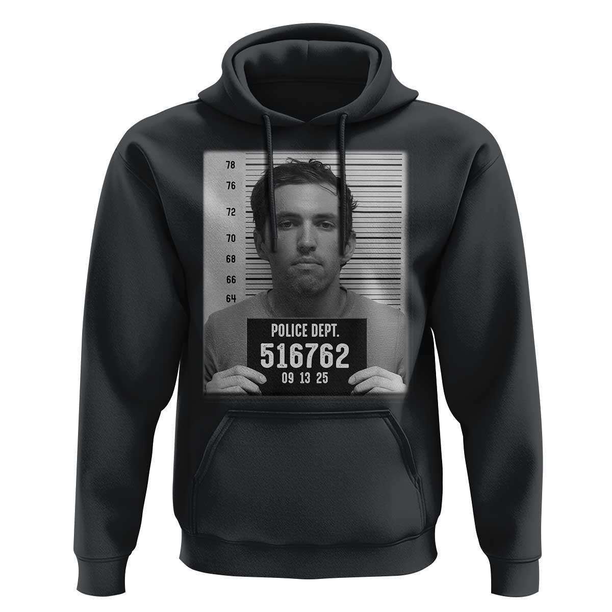 Tyler Robinson Mugshot Hoodie Justice For Charlie Kirk - Wonder Print Shop
