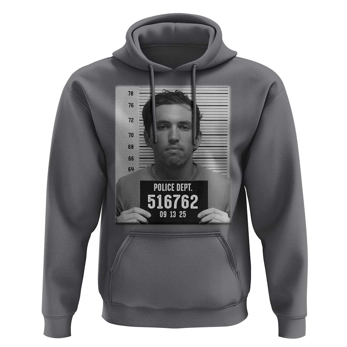 Tyler Robinson Mugshot Hoodie Justice For Charlie Kirk - Wonder Print Shop