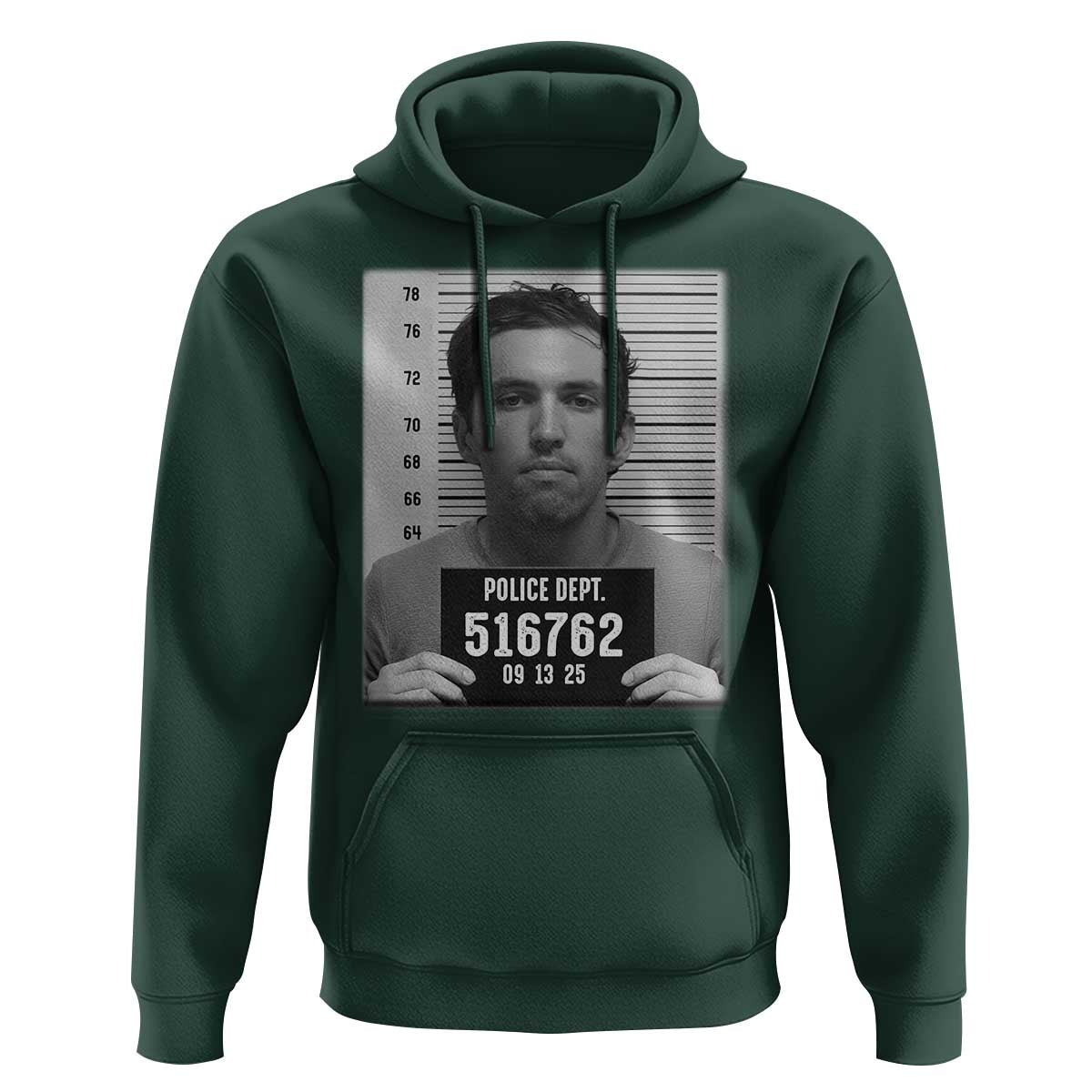 Tyler Robinson Mugshot Hoodie Justice For Charlie Kirk - Wonder Print Shop