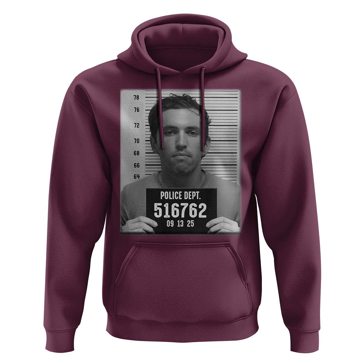 Tyler Robinson Mugshot Hoodie Justice For Charlie Kirk - Wonder Print Shop
