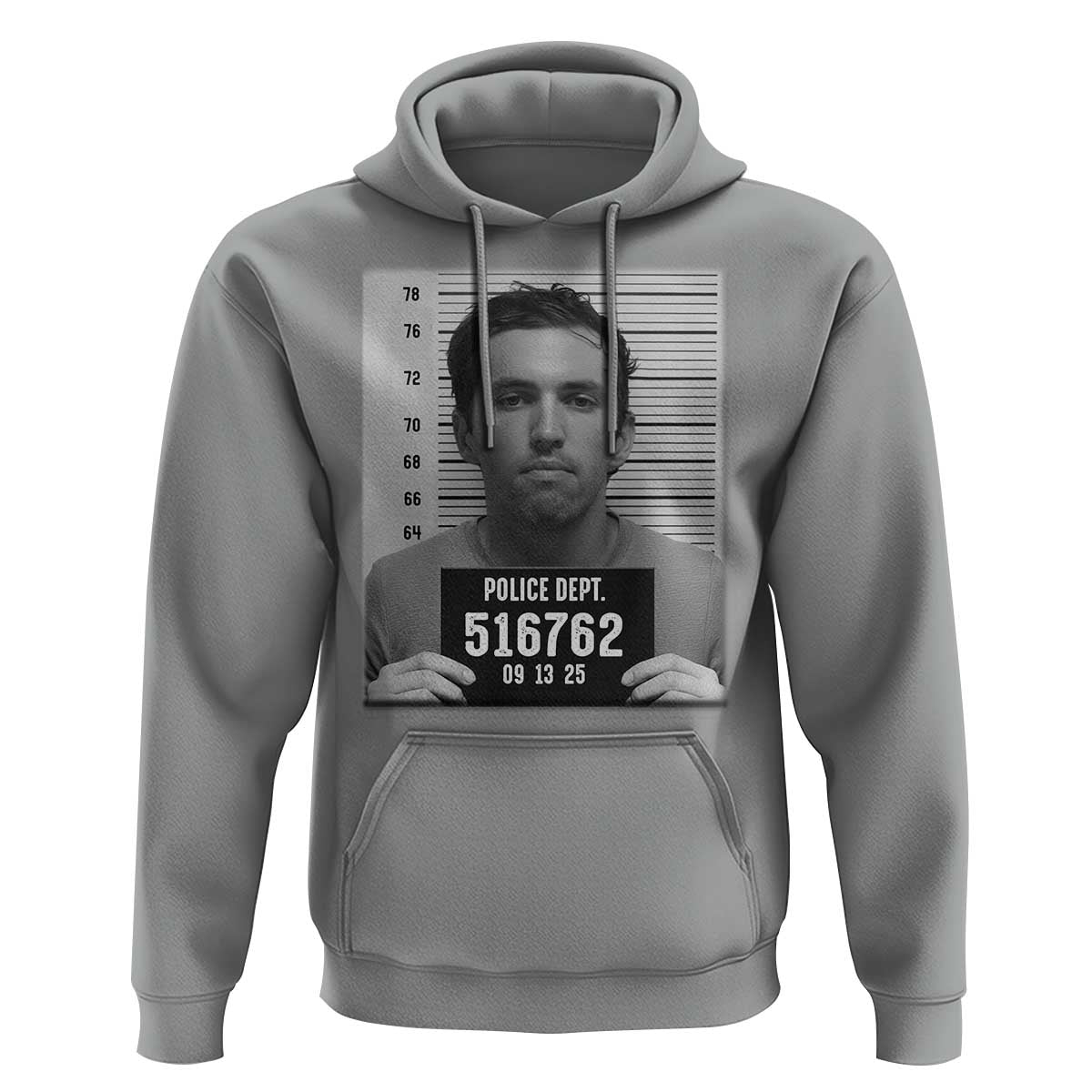 Tyler Robinson Mugshot Hoodie Justice For Charlie Kirk - Wonder Print Shop