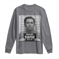 Tyler Robinson Mugshot Long Sleeve Shirt Justice For Charlie Kirk - Wonder Print Shop