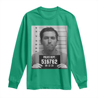 Tyler Robinson Mugshot Long Sleeve Shirt Justice For Charlie Kirk - Wonder Print Shop