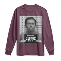 Tyler Robinson Mugshot Long Sleeve Shirt Justice For Charlie Kirk - Wonder Print Shop