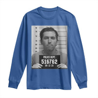 Tyler Robinson Mugshot Long Sleeve Shirt Justice For Charlie Kirk - Wonder Print Shop