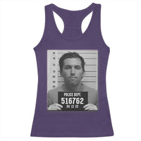 Tyler Robinson Mugshot Racerback Tank Top Justice For Charlie Kirk - Wonder Print Shop