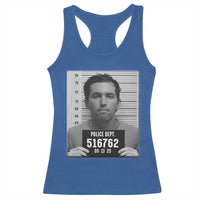 Tyler Robinson Mugshot Racerback Tank Top Justice For Charlie Kirk - Wonder Print Shop