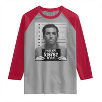 Tyler Robinson Mugshot Raglan Shirt Justice For Charlie Kirk - Wonder Print Shop