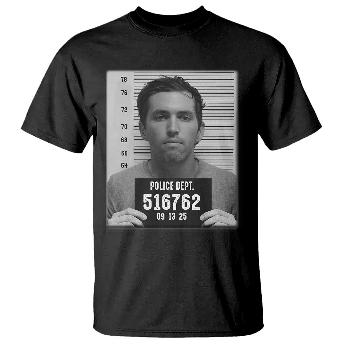 Tyler Robinson Mugshot T Shirt Justice For Charlie Kirk - Wonder Print Shop