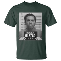 Tyler Robinson Mugshot T Shirt Justice For Charlie Kirk - Wonder Print Shop