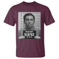Tyler Robinson Mugshot T Shirt Justice For Charlie Kirk - Wonder Print Shop