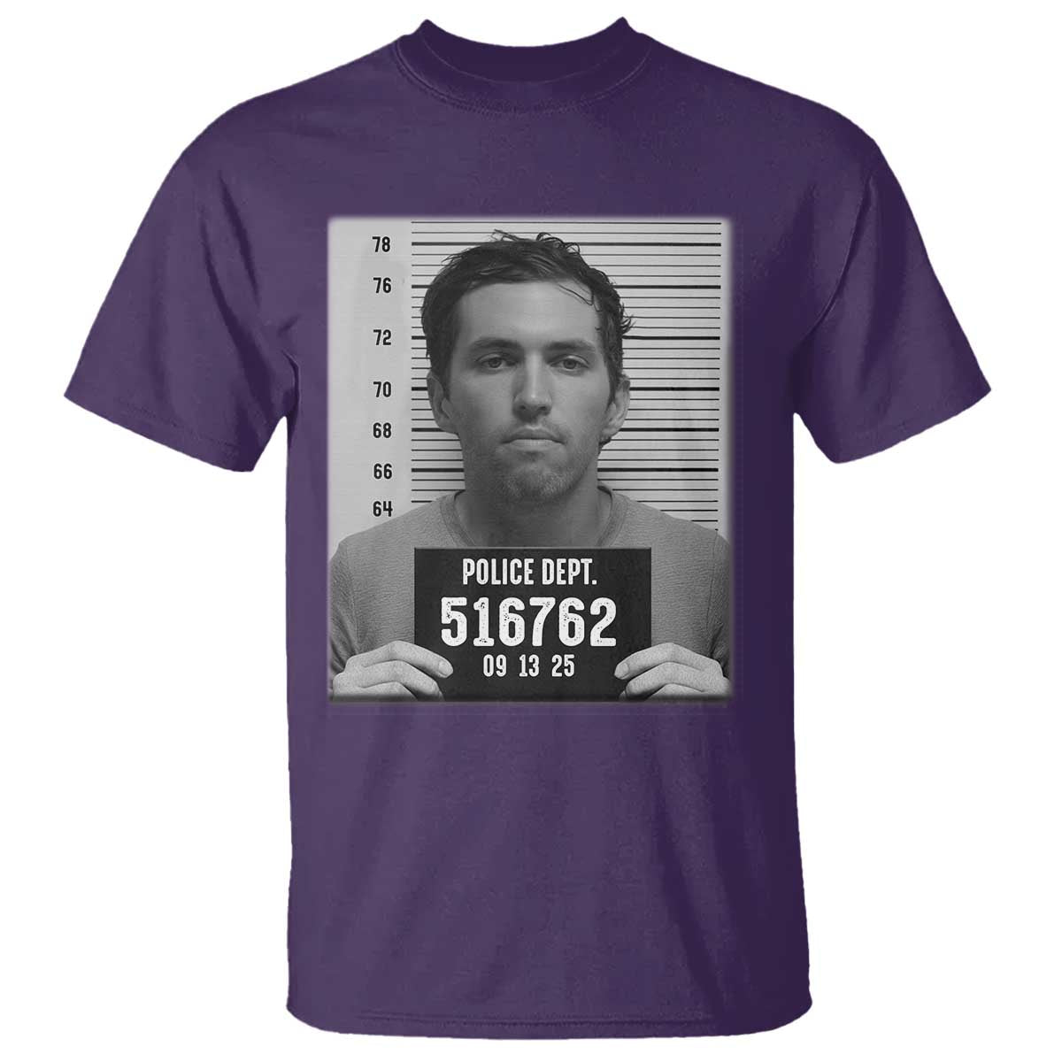 Tyler Robinson Mugshot T Shirt Justice For Charlie Kirk - Wonder Print Shop