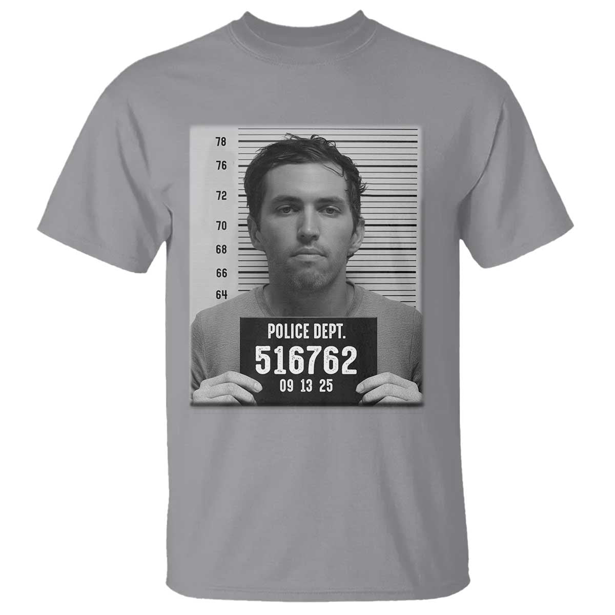 Tyler Robinson Mugshot T Shirt Justice For Charlie Kirk - Wonder Print Shop