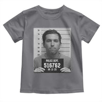 Tyler Robinson Mugshot Toddler T Shirt Justice For Charlie Kirk - Wonder Print Shop