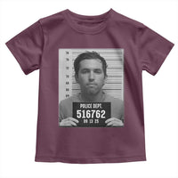 Tyler Robinson Mugshot Toddler T Shirt Justice For Charlie Kirk - Wonder Print Shop
