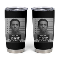 Tyler Robinson Mugshot Tumbler Cup Justice For Charlie Kirk - Wonder Print Shop