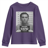 Tyler Robinson Mugshot Youth Sweatshirt Justice For Charlie Kirk - Wonder Print Shop