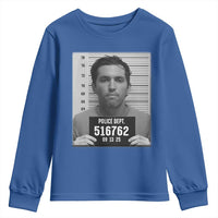 Tyler Robinson Mugshot Youth Sweatshirt Justice For Charlie Kirk - Wonder Print Shop