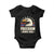 Freedom Never Dies Baby Onesie Bold Patriotic Eagle Graphic for True American Patriots - Wonder Print Shop