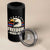 Freedom Never Dies 4 in 1 Can Cooler Tumbler Bold Patriotic Eagle Graphic for True American Patriots - Wonder Print Shop
